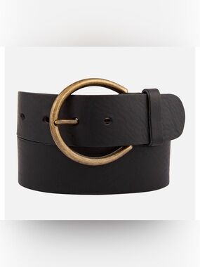 Amsterdam Heritage Elva black leather Belt